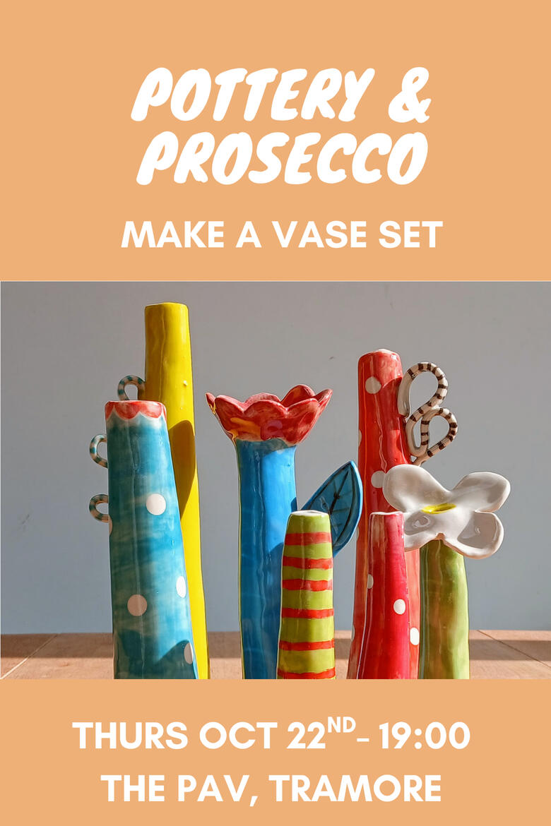 pottery and prosecco mug